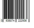 Barcode Image for UPC code 0636874222936