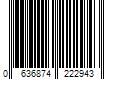 Barcode Image for UPC code 0636874222943