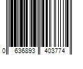 Barcode Image for UPC code 0636893403774