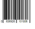 Barcode Image for UPC code 0636926101806