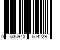 Barcode Image for UPC code 0636943604229