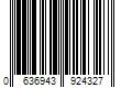 Barcode Image for UPC code 0636943924327