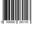 Barcode Image for UPC code 0636980260143