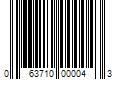 Barcode Image for UPC code 063710000043