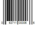 Barcode Image for UPC code 063711000066