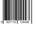 Barcode Image for UPC code 0637118124436