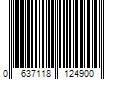 Barcode Image for UPC code 0637118124900