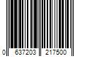 Barcode Image for UPC code 0637203217500