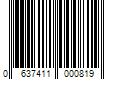 Barcode Image for UPC code 0637411000819