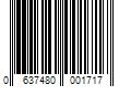 Barcode Image for UPC code 0637480001717