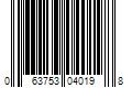 Barcode Image for UPC code 063753040198