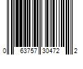 Barcode Image for UPC code 063757304722