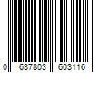 Barcode Image for UPC code 0637803603116