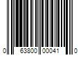 Barcode Image for UPC code 063800000410