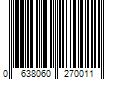 Barcode Image for UPC code 0638060270011