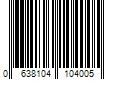 Barcode Image for UPC code 0638104104005