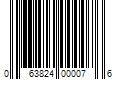 Barcode Image for UPC code 063824000076