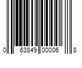 Barcode Image for UPC code 063849000068