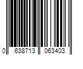 Barcode Image for UPC code 0638713063403