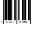 Barcode Image for UPC code 0638713080189