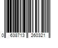 Barcode Image for UPC code 0638713260321