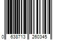 Barcode Image for UPC code 0638713260345