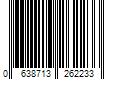 Barcode Image for UPC code 0638713262233