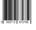 Barcode Image for UPC code 0638713672759