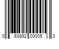 Barcode Image for UPC code 063892000053