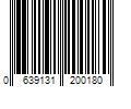 Barcode Image for UPC code 0639131200180