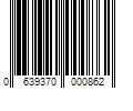 Barcode Image for UPC code 0639370000862