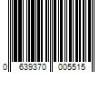 Barcode Image for UPC code 0639370005515