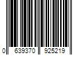 Barcode Image for UPC code 0639370925219