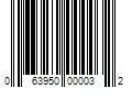 Barcode Image for UPC code 063950000032