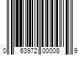 Barcode Image for UPC code 063972000089