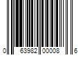 Barcode Image for UPC code 063982000086