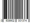 Barcode Image for UPC code 0639902001374. Product Name: Bertha 0.25-in x 3.25-in White Steel Hurricane Shutter/Panel Hardware | 50066