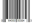 Barcode Image for UPC code 064000003843