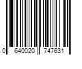 Barcode Image for UPC code 0640020747631