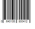 Barcode Image for UPC code 0640135800412