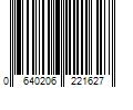 Barcode Image for UPC code 0640206221627