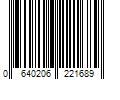 Barcode Image for UPC code 0640206221689