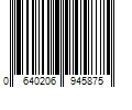 Barcode Image for UPC code 0640206945875