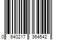 Barcode Image for UPC code 0640217364542