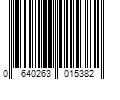 Barcode Image for UPC code 0640263015382