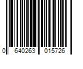 Barcode Image for UPC code 0640263015726