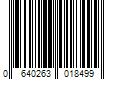 Barcode Image for UPC code 0640263018499