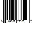 Barcode Image for UPC code 064032772007