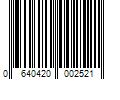 Barcode Image for UPC code 0640420002521