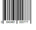 Barcode Image for UPC code 0640461000777